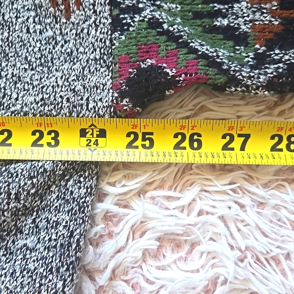 🦚VTG oversized Anchor Blue cardigan - Picture 5 of 6